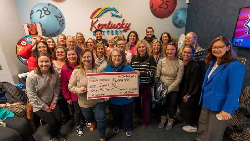 A group of 30 educators won $1 million in the Kentucky Lottery (Image: KENTUCKY LOTTERY)