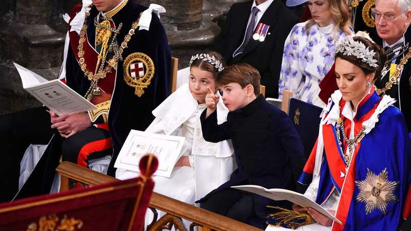 Louis whispered observation to Charlotte revealed (Image: Getty Images)