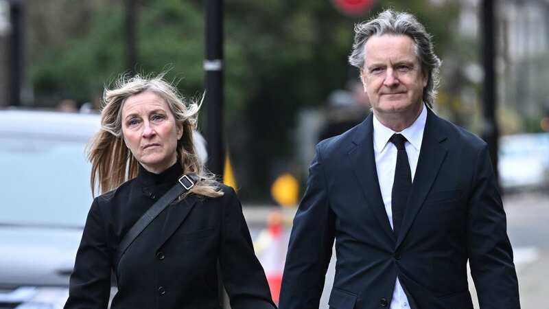 Fiona Phillips makes rare public appearance for Derek Draper funeral after Alzheimer