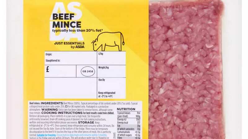Asda is introducing the new mince meat packaging to cut plastic waste