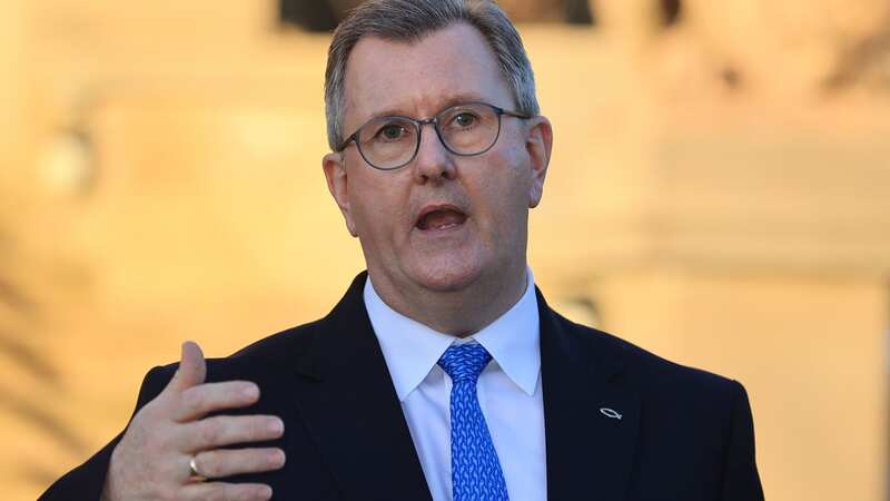DUP leader Sir Jeffrey Donaldson has warned he will hold the Government