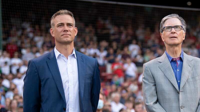 Theo Epstein pictured with FSG owner John Henry in 2022. The former has now been appointed as senior advisor to the group and will help in the search for Liverpool