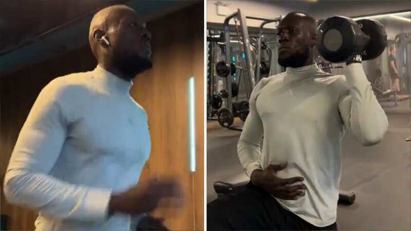 Stormzy amazes fans as he shares a video of himself working out 7 times a day