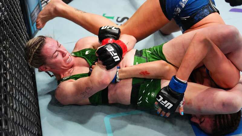 UFC star Molly McCann tapped out Diana Belbita in Las Vegas