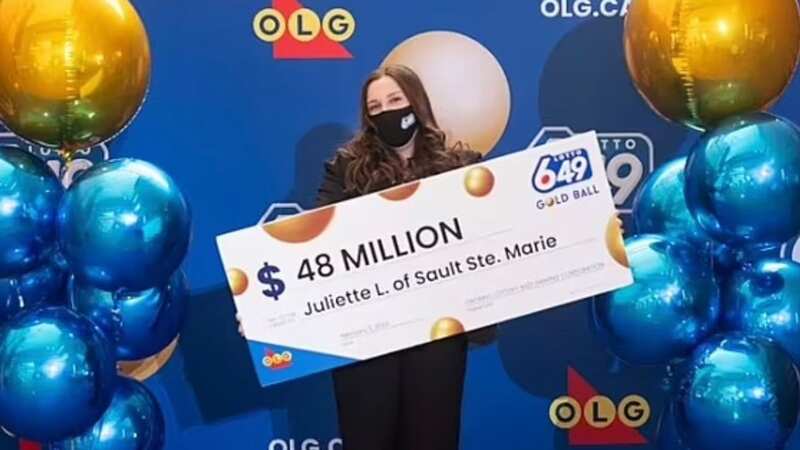 Canadian Juliette Lamour bought her first ever lottery ticket - and she won (Image: OLG)