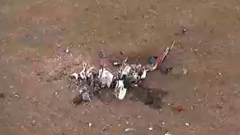 A dead animal was found in part of the flight control system of a medical helicopter that crashed in western Oklahoma