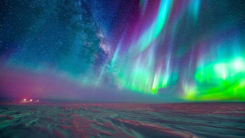 The breathtaking aurora borealis - commonly known as the Northern Lights (Image: Jeff Capps / SWNS)