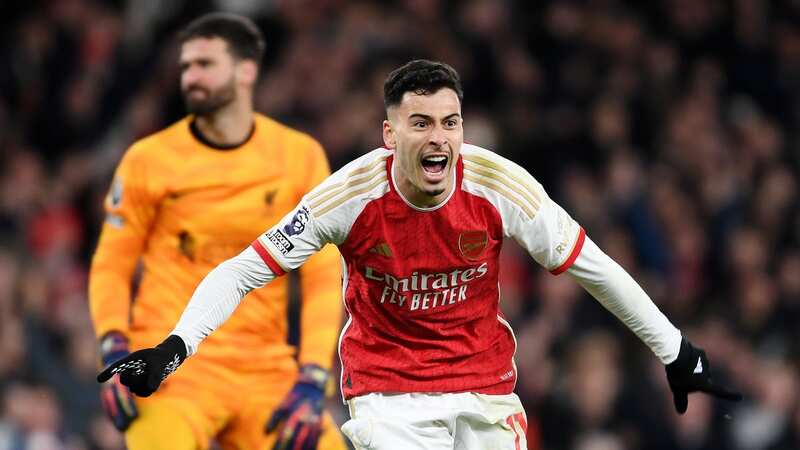 Gabriel Martinelli handed Arsenal a crucial win over Liverpool (Image: Stuart MacFarlane/Arsenal FC via Getty Images)