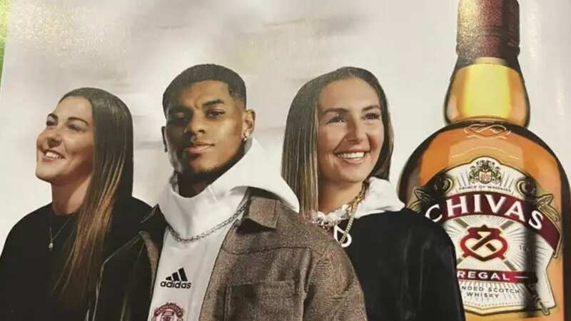 Rashford in awkward Man Utd advert promoting alcohol after Belfast bender