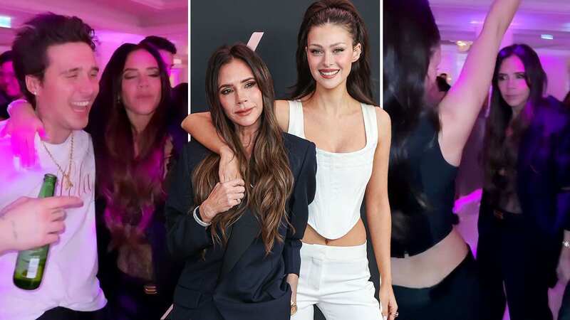 Victoria Beckham lets her hair down with Nicola Peltz dancing to Spice Girls