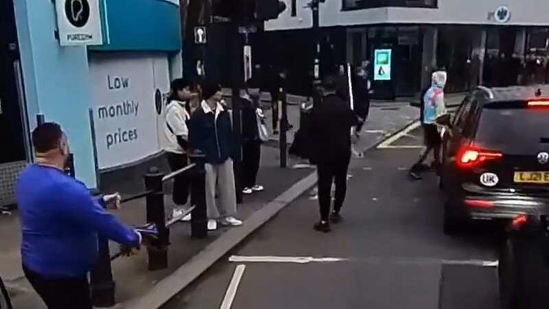 Jeremy Vine was caught in the middle of an incident that saw a man chase people down a London road (Image: Jeremy Vine)