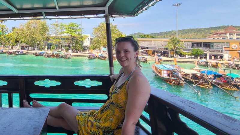 Kerry Hughes fell off a cliff in Thailand (Image: Supplied)