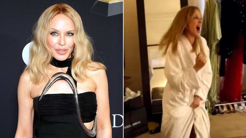 Singer Kylie Minogue shares precious reaction to winning second-ever Grammy Award