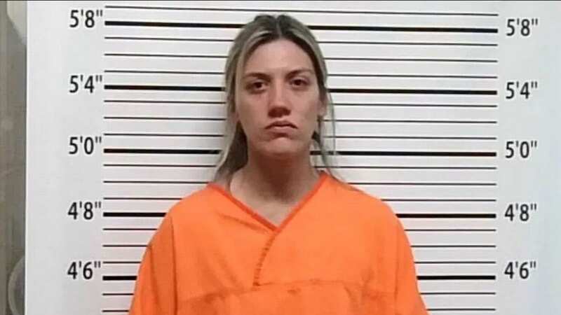Alysia Adams, 31, allegedly gave cops false information (Image: Caddo County Jail)