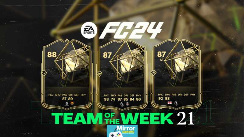 EA FC 24 TOTW 21 will be released later this week (Image: EA Sports)