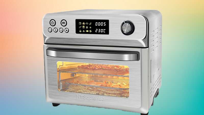 The HySapientia 24-litre air fryer oven (Image: Daily Mirror/HySapientia)