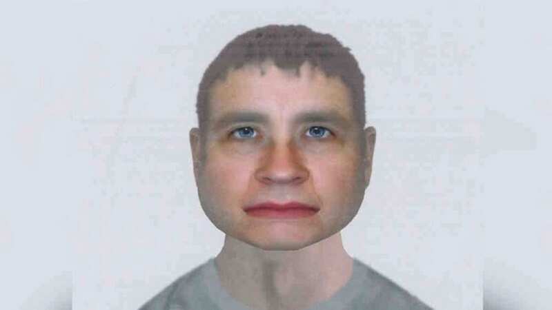 The e-fit ridiculed by people online (Image: Essex Police)