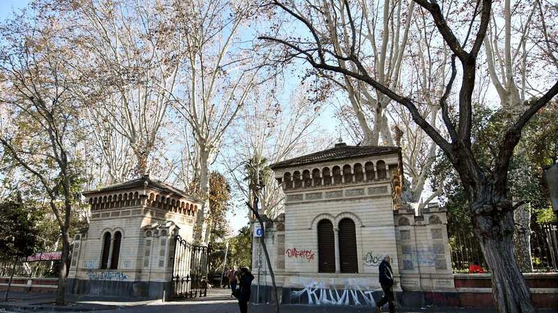 The park where the young victim was attacked in Catania, Italy (Image: ORIETTA SCARDINO/EPA-EFE/REX/Shutterstock)