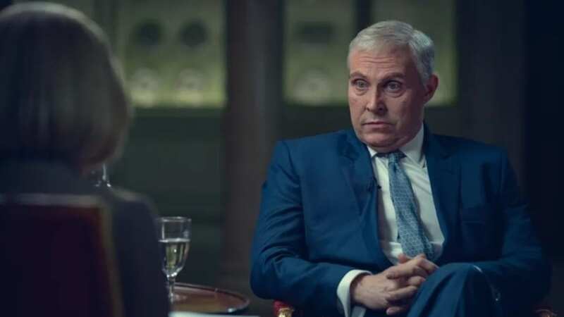 His face looks familiar ... do you recognise this Hollywood hearthrob playing Prince Andrew in a new Netflix film? (Image: Netflix)