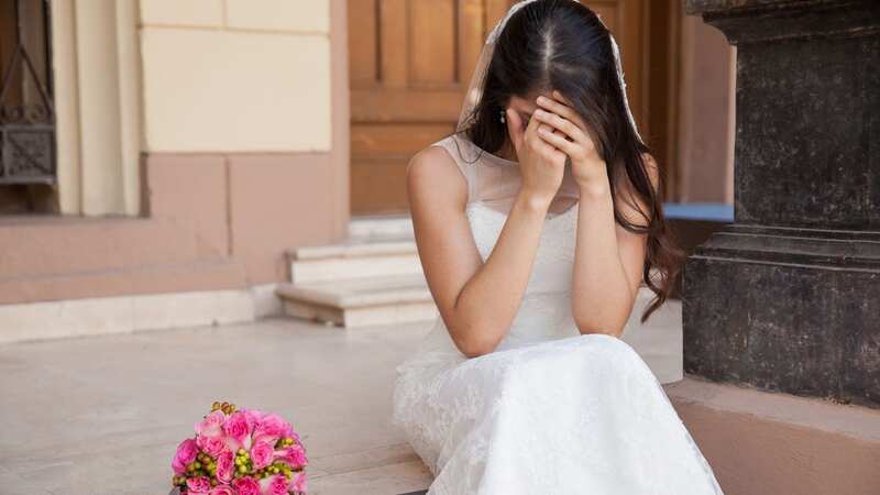 The bride was left furious and upset (Stock Photo) (Image: Getty Images/iStockphoto)