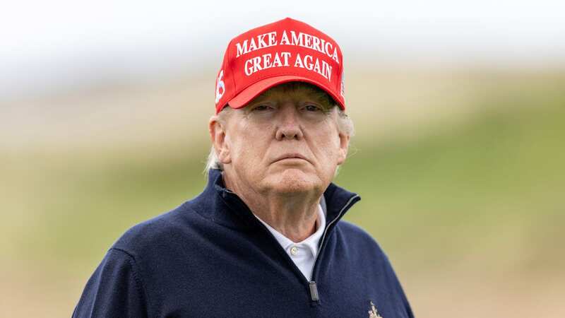 Donald Trump posted about the King