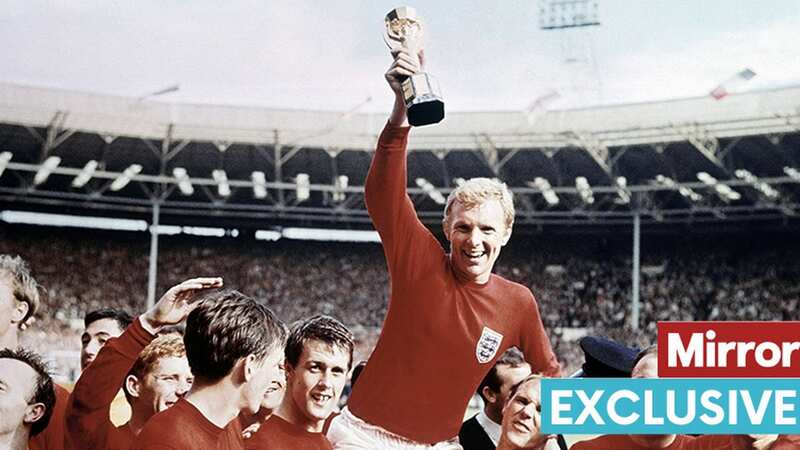 Bobby Moore was immortalised when he lifted the World Cup (Image: Mirrorpix via Getty Images)