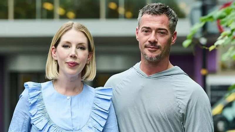 Katherine Ryan and her partner Bobby Kootstra feature in the new docuseries Parental Guidance (Image: UKTV)