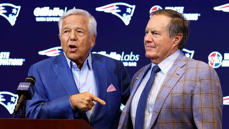 New England Patriots owner Robert Kraft commented on Bill Belichick failing to land another head coaching role for next season (Image: Jamie Squire/Getty Images)