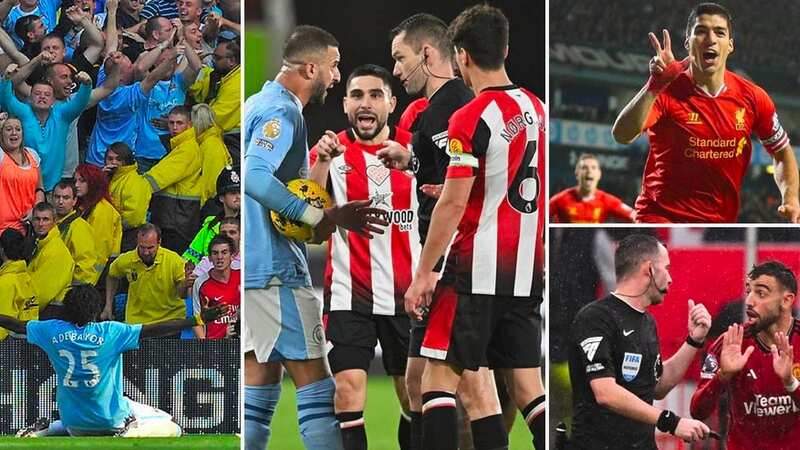Neal Maupay was up to no good against Man City (Image: Vince Mignott/Getty Images)