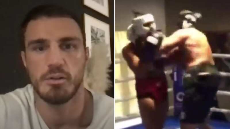 Fury sparring partner breaks silence after freak injury cancelled Usyk fight