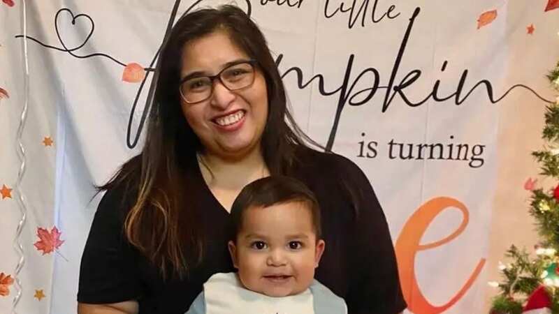 Firefighters found Giovanna Cabrera, 31, with her baby still clasped in her arms after she heroically saved her other two children (Image: GoFundMe)