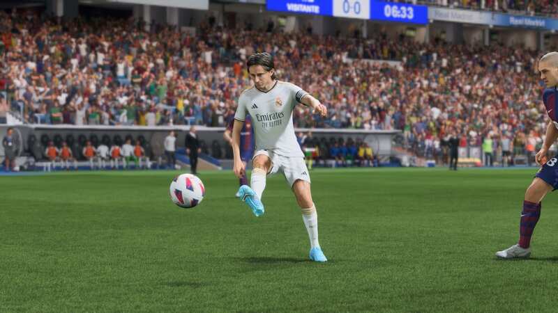 Trivela shots are about to get a lot less effective in EA FC 24, judging by the Title Update 9 patch notes (Image: EA SPORTS)
