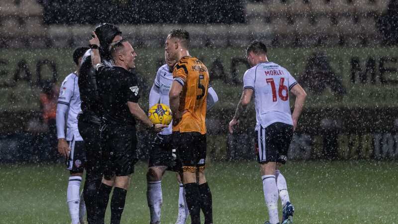 Cambridge vs Bolton in League One was postponed after NINE minutes (Image: Getty Images)