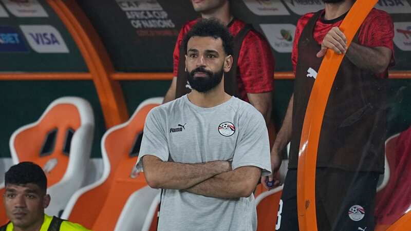 Mohamed Salah has sent a parting message to Egypt boss Rui Vitoria (Image: Getty Images)