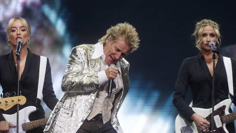 Rod Stewart performing in Phoenix in August 2023 (Image: Getty Images)