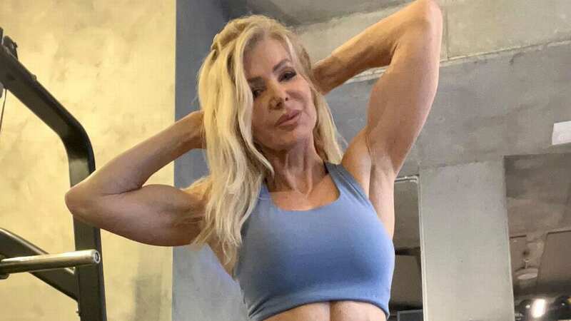 Lesly Maxwell, 66, loves fitness and eating clean but people often think her rock-hard physique is Photoshopped online (Image: Instagram/lesleymaxwell.fitness)