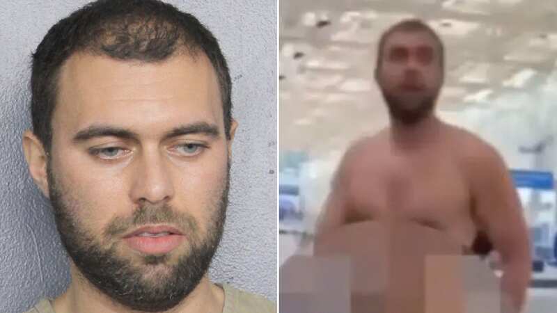 Martin Evtimov, 36, entered the terminal after parking his car on the sidewalk outside the airport (Image: Broward Sheriff
