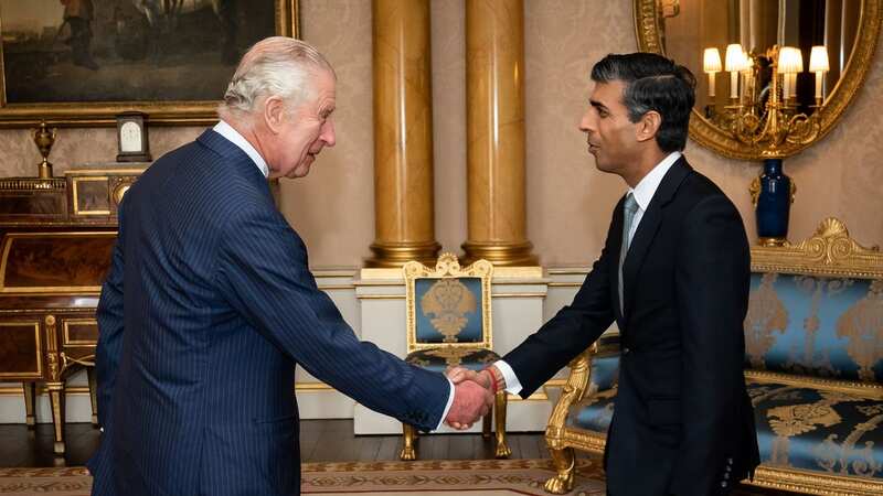 King Charles will maintain his weekly meetings with the Prime Minister Rishi Sunak (Image: Getty Images)
