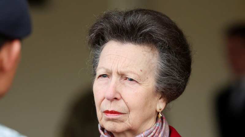 Princess Anne on a visit to Bicester today (Image: Getty Images)