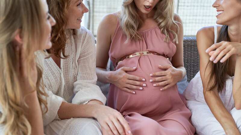 The mum-to-be was gobsmacked by her mother-in-law