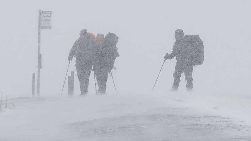 Some areas expected to see much as 10 inches of snow (Image: Scott Huntley/HVC)