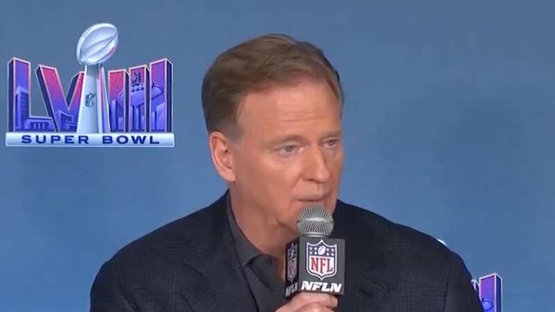 Roger Goodell confirmed that no streaming service would broadcast the Super Bowl exclusively in his time (Image: No credit)
