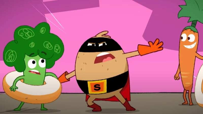 Supertato is a superhero in a CBeebies show of the same name (Image: CBeebies / BBC)