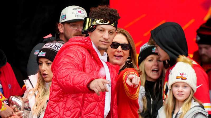 Patrick Mahomes will be counting on the support of his mother Randi as the Kansas City Chiefs prepare for the Super Bowl in Vegas (Image: 2023 Getty Images)