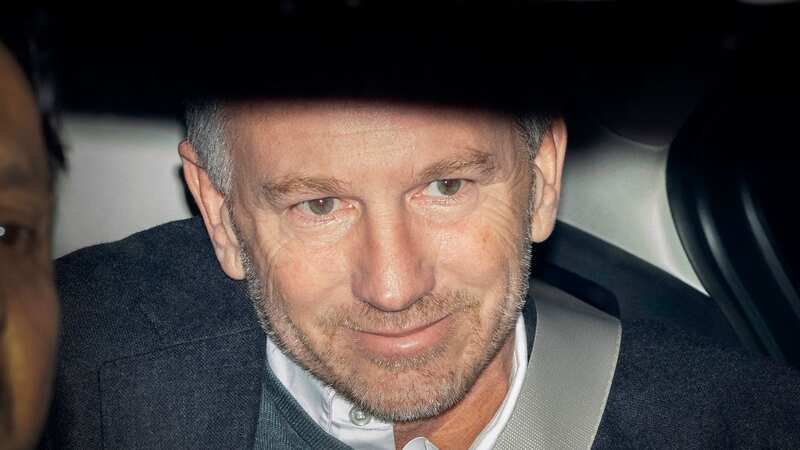Christian Horner is driven from his home to attend his Red Bull hearing on Friday (Image: Peter Macdiarmid/LNP)