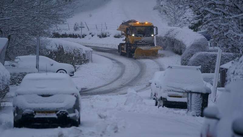 Heavy snow in Allenheads in Northumberland (Image: PA)