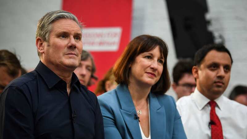 Keir Starmer and Rachel Reeves have abandoned their target to spend £28billion a year on green investment (Image: AFP via Getty Images)