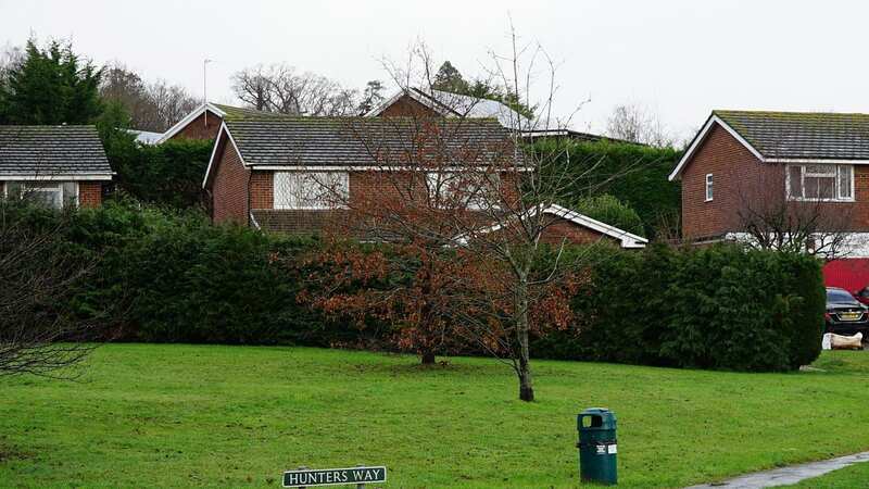 The area in Uckfield where the children were taken to hospital for a suspected poisoning (Image: Sussex News and Pictures)