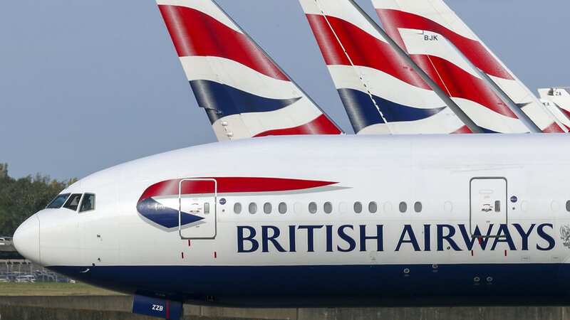 The British Airways plane was told it couldn