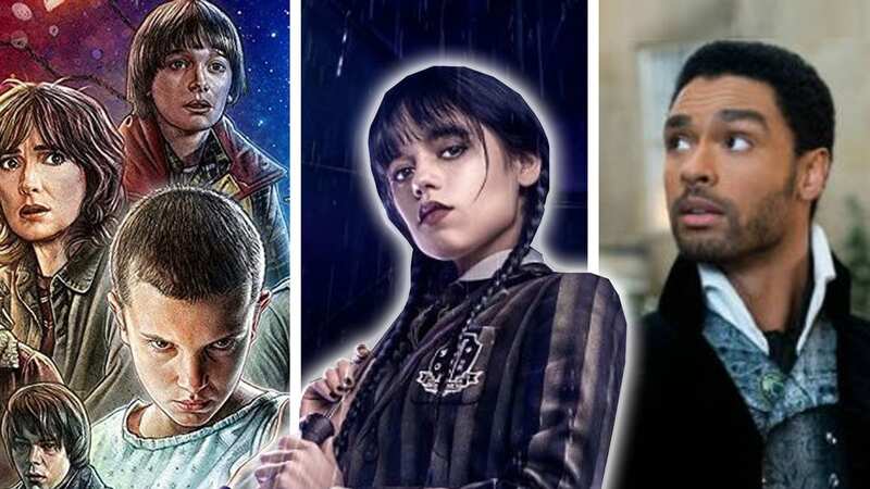 Stranger Things, Wednesday and Bridgerton all feature in Netflix